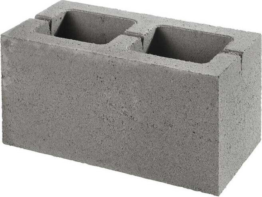 Bilde av Betongblokk Multi 12-19 39 X 19 X 19 cm