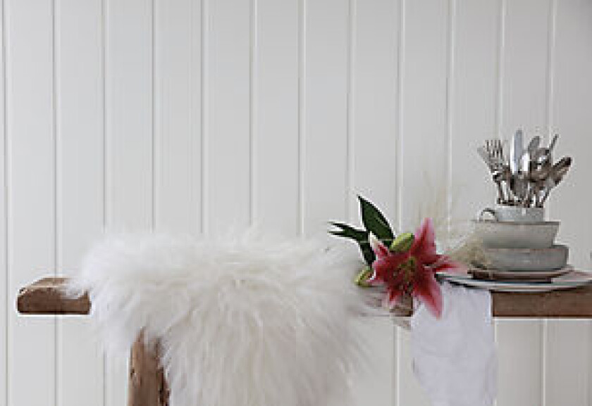 Veggplate trefiber 2390 Skygge dempet sort