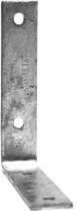 Bilde av Vinkeljern 145x50x30x5 mm galvanisert Til skjøter i mindre bygg, som uthus og småhus i hager