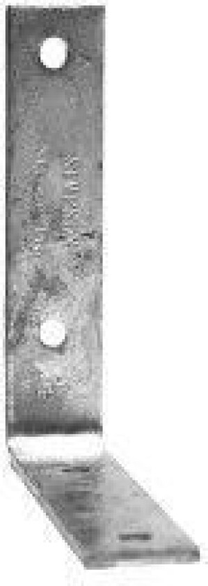 Bilde av Vinkeljern 145x145x30x5 mm galvanisert Til skjøter i mindre bygg, som uthus og småhus i hager