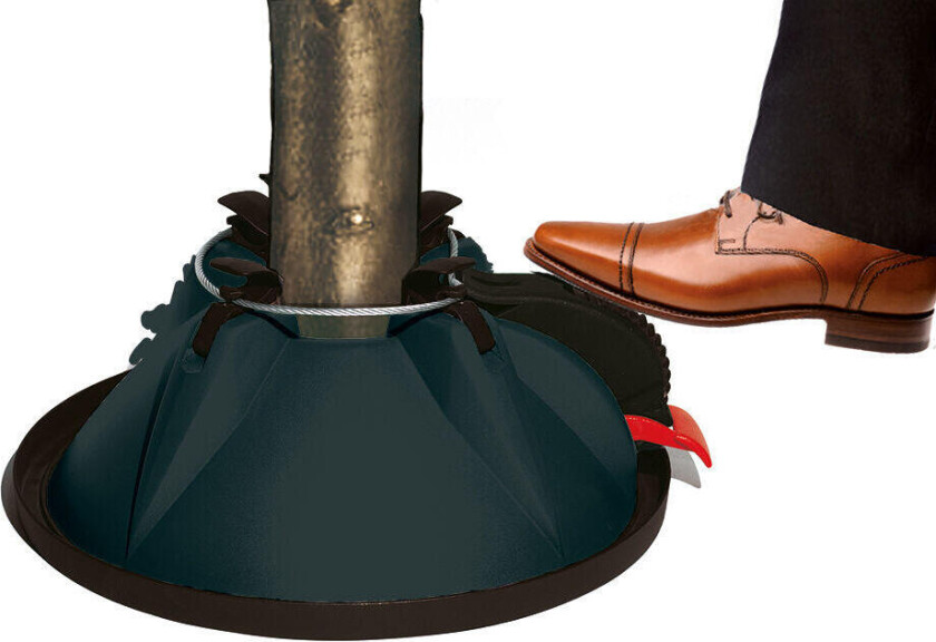 Krinner juletrefot Klick Fix Monter opp juletreet ditt enkelt og komfortabelt på få sekunder.
Passer for trær opptil 200 cm i høyden.