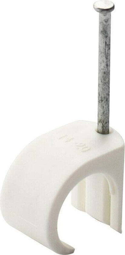 Egant Kabelklips for 16mm k-rør Klips til 16mm K-rør. Hvit . Korrosjonsklasse C4. Installasjonstype innedørs og utendørs.