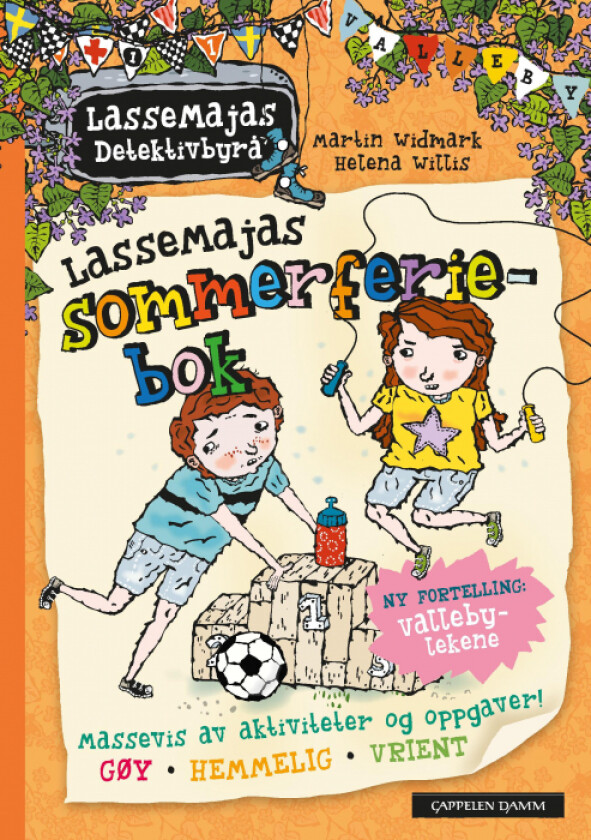 LasseMajas sommerferiebok av Martin Widmark