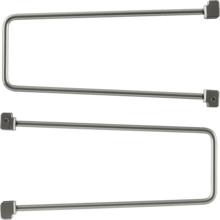 Bilde av Elfa 250 mm bokstøtte for hengeskinne Oppbevar bøkene dine trygt med våre slitesterke, epoxibelagte, stål-bokstøtter for veggskinne.