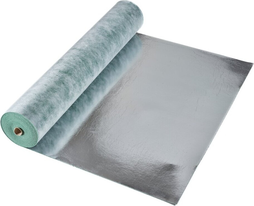 BerryAlloc excellence plus under Ekstra komfortabelt underlag med en tykkelse på 2,5 mm, underlaget har svært god trinnlydsdempende effekt.