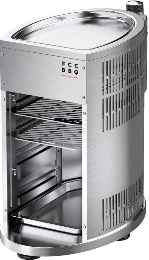 Magma gassgrill Magma gass en kompakt grill i et lekkert design. Grillen er svært effektiv og gir temperaturer opptil 850 grader.