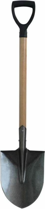 Bilde av Odle spade spiss En praktisk spiss spade som effektivt penetrerer steinete og hard jord.