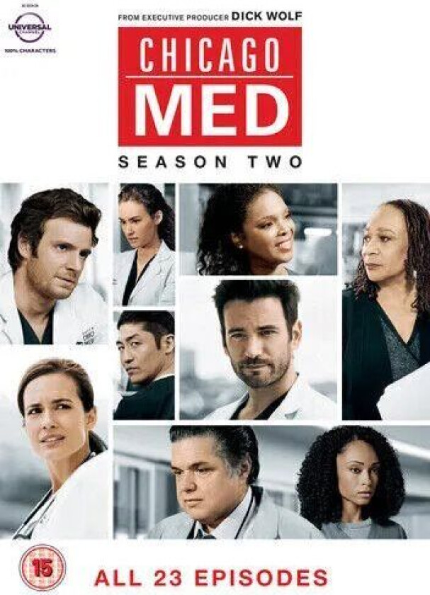 Bilde av Chicago Med: Season Two DVD (2017) Nick Gehlfuss Cert 15 6 Discs Region 2