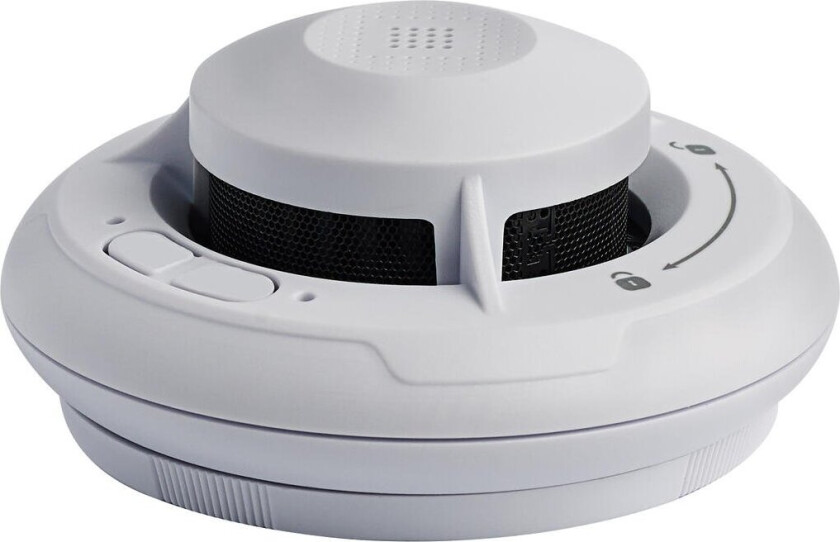 Bilde av No-Flame Wi-Fi røykvarsler, 3 pk Røykvarslerene kan brukes separat, eller med Wi-Fi Smart Home systemet: Gateway sentral med APP styring.