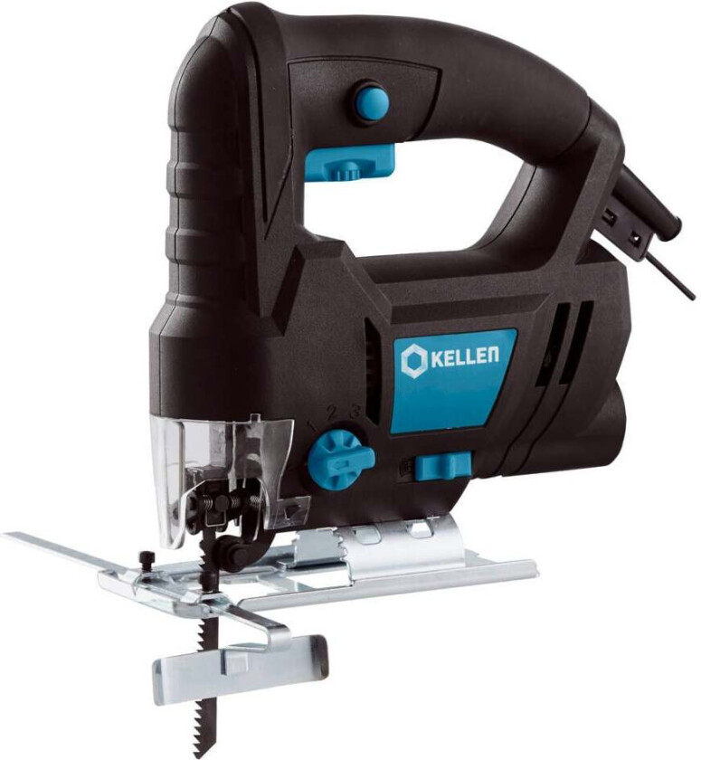 Bilde av Kellen 580W stikksag Prisgunstig elektrisk stikksag med hurtigfeste av sagblad og trinnløs justerbar hastighet