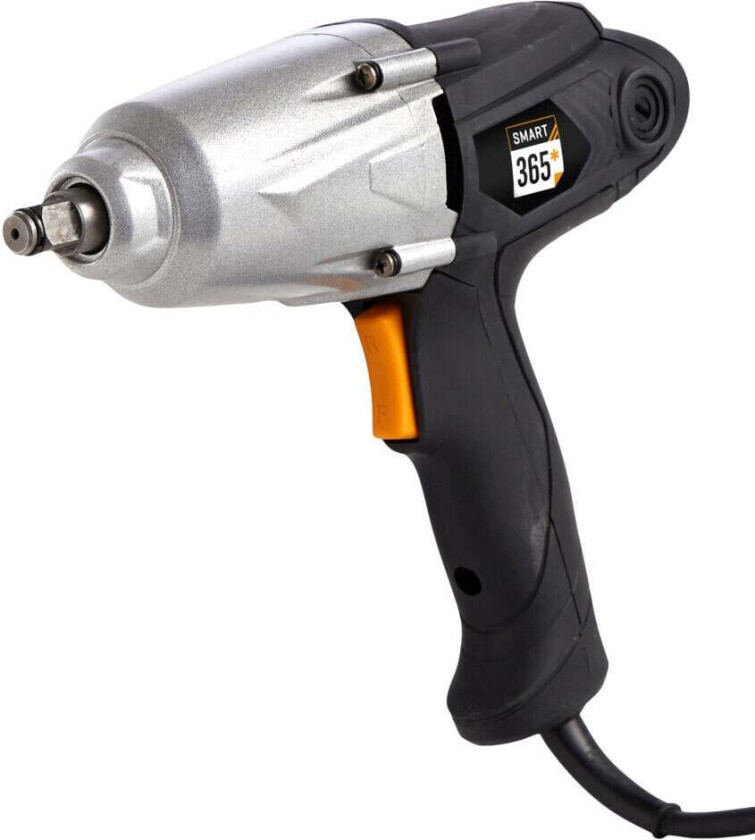 Smart 365* muttertrekker Raskt og enkelt dekkskifte med elektrisk muttertrekker. Inkl. 18, 19, 21 og 2 mm piper.