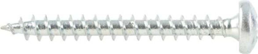 TRESKRUE PAN ELF T20 4,0X20 A180 treskrue panhode 4,0x20 el.forsinket for innendørs bruk. TX bitsfeste. 180 st/esk.