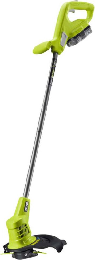 Ryobi RY18LT25A-120P gresstrimmer m/batteri Batteridrevet gresstrimmer med Vertebrae™ design med EasyEdge™ justerbart klippehode til kantklipping.  RY18LT25A-120P leveres med batteri og lader.