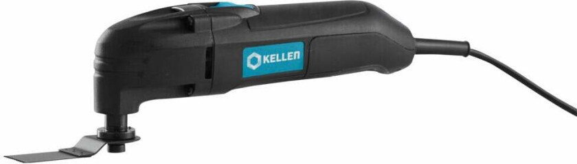 Kellen multikutter 180 watt Prisgunstig multiverktøy for saging og sliping. Med sagblad, slipesåle, slipepapir. Passer starlock
