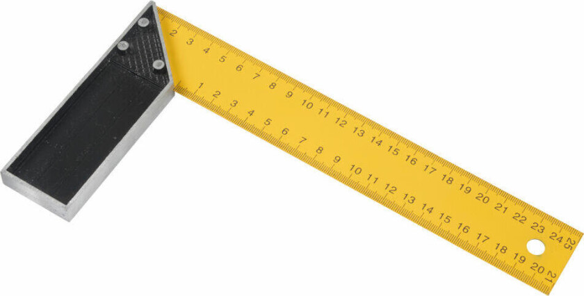 Smart 365* vinkel 25cm Snekkervinkel i aluminiumslegering, jern.