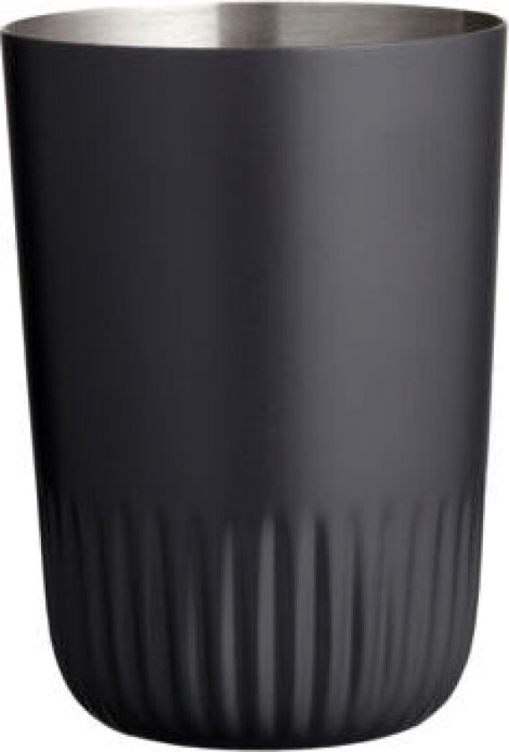 Södahl plissé tannbørsteholder Eksklusiv tannbørsteholder i rustfritt stål, med volum på 450 ml.