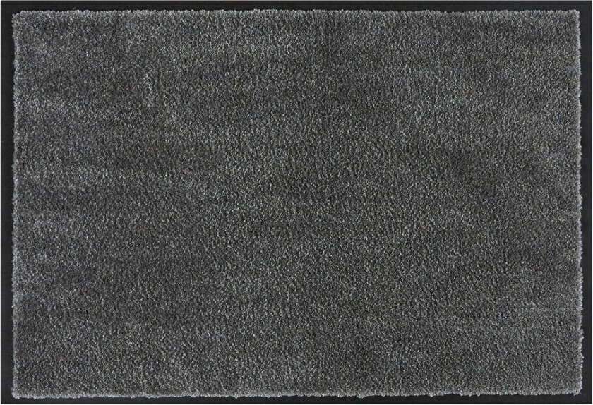 Soft & Clean steel 50x75 dørmatte Soft & Clean er en ensfarget dørmatte i vaskbar polyamid.