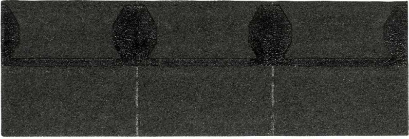 Bilde av Isola takfot/møneplate Startplate ved takfot og som avslutning på møne og valm. Kan legges ned til 15 graders takfall og med svært gode klebefelter og tetthet. Pris oppgitt pr. plate à 3 stk.