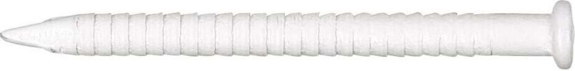 Bilde av STIFT LISTEPLATE HVIT 25 A150 Listeplatestift rund. 1,75x25mm. Farge: Hvit. Herdet stål. 150 st/pk.
