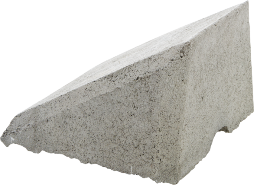 Bilde av Aaltvedt Mini Støttemur Skrå Ende Mini støttemur er den ideelle støttemuren for små og store prosjekter. Mini Støttemur settes opp enkelt, uten krav til store maskiner og utstyr.