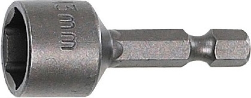 Hitachi 1/4" 8 mm L=45 mm magnethylse Tilbehør til bits. Magnethylse for selvborende bygg/farmerskruer.