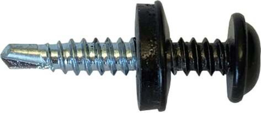 Montasjeskrue Pan 4,2X25 A100 montasjeskrue pan 4,2x25 A100 borspiss med skive T20 RAL 7011