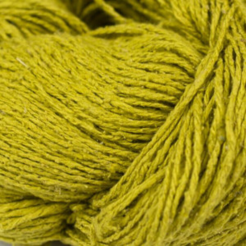 Â BC Garn Soft Silk Unicolor 004 Mørk Limegrønn