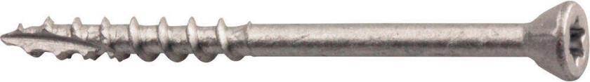 Bilde av Terrasseskrue C4 Med bitsspor: Torx. Til bruk i trykkimpregnerte terrassebord, stakitt/gjerde med mer.