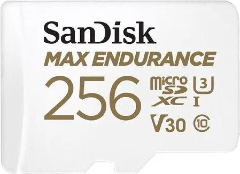 Sandisk Max Endurance 256gb Microsdxc Uhs-i Memory Card