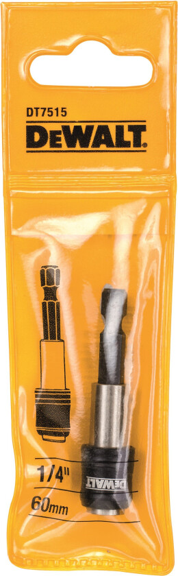 DT7515-QZ Bits holder Bitsholder med Quick Release 1/4"DT7515-QZ lengde 60mm