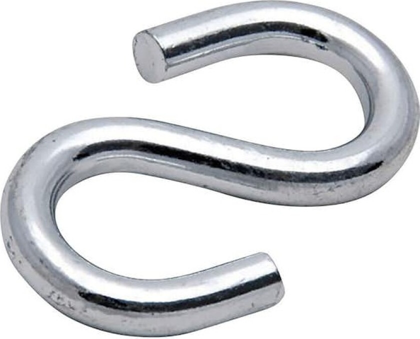 S-krok - 4mm S-krok. Mål: L35 x Ø4 mm. 4 stk. per pose. Materiale: Elforsinket