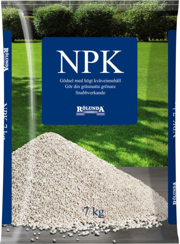 Bilde av Rølunda gjødsel Gjødsel med høyt nitrogen innhold, gjør din gressplen grønnere.