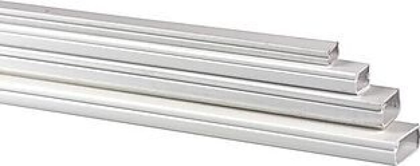 Bilde av Gelia selvklebende kabelkanal 9x5 mm Selvheftende kabelkanal med lokk for skjult ledningsføring på vegg.