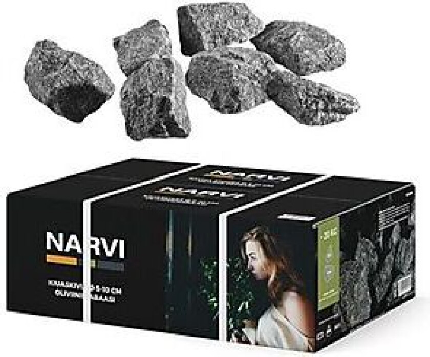 Palmako steiner til Narvi badstuovn Steiner som passer til Narvi badstuovn.