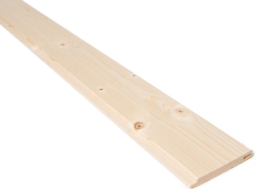 Bilde av 12x95 Faspanel Panel i gran for stående eller liggende montering på vegg eller tak. Beregn ca 11,8 m per m2.