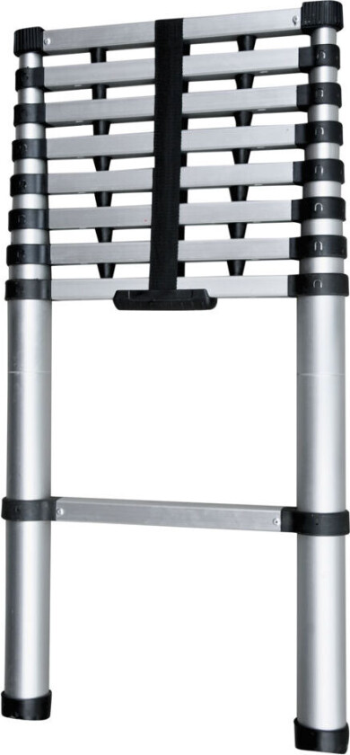 Norstep 2.6m teleskopstige Kompakt teleskopstige i aluminium. Soft close.