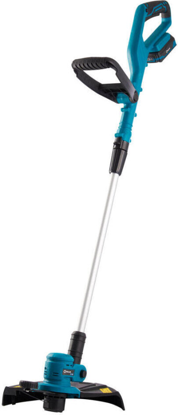 Kellen 18V drill og gresstrimmer Batteridrevet drill og gresstrimmer leveres komplett med et 2,0 Ah Li-ion batteri og lader.