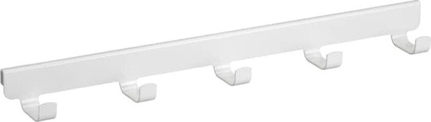 Elfa 5 krokrekke krokrekke for knekt Click-in 40, med 5 kroker, graphite