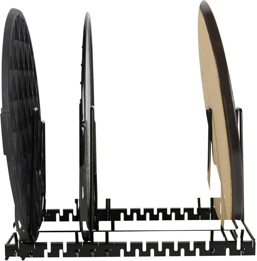 MGS stativ MGS stativ er et prakisk hjelpemiddel for å holde kontroll på bla. MGS tilbehøret ditt. Tilpass til å passe alt fra Pizzastein til Wokpanne.