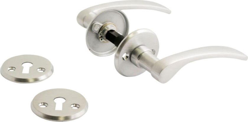 Habo A9639 innvendig dørvrider Elegant tradisjonell vrider med godt grep. Tilpasset dørtykkelse 38-42 mm. Bygger ut 60 mm.