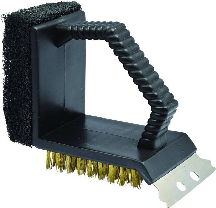 Grill Perfekt 3-In-1 grillbørste Praktisk grillbørste for enkel rengjøring av både varm og kald grillrist.