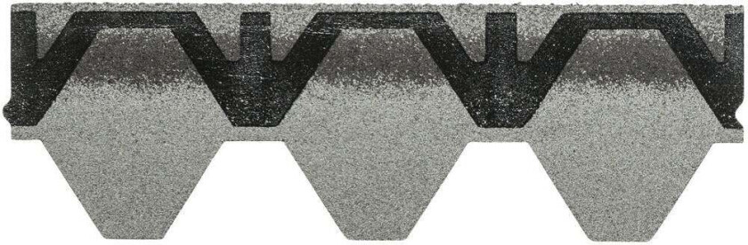 Bilde av Isola Kontur skrå takshingel Takshingel med svært gode klebefelter og tetthet. Benyttes til taktekking på skrå tak ned til 15 graders takfall.