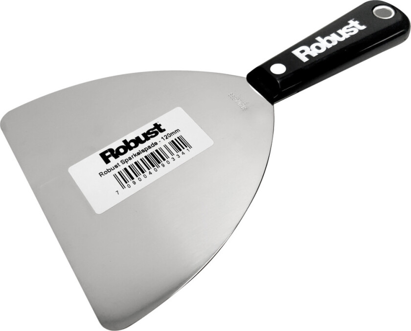 Bilde av Robust Sparkelspade 120mm Verktøy for påføring av mikrosement og andre sementbaserte mur- og pussprodukter.