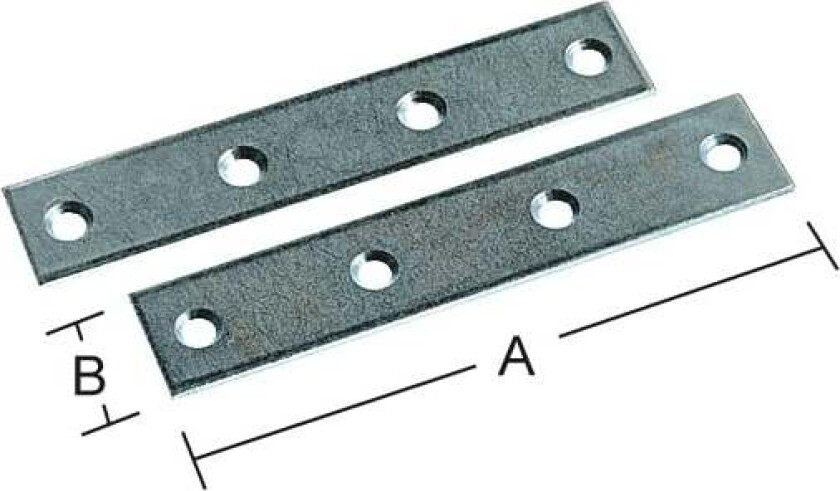 Skjøtejern 6212-100 Elf Skjøtejern av stål. 20x100 mm.