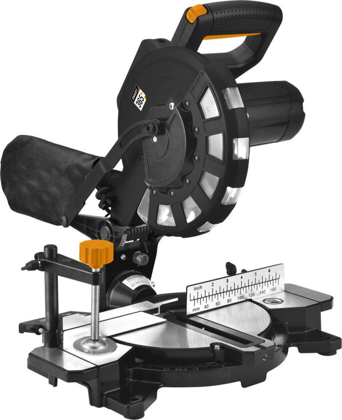 Smart 365* 1400W kapp- og gjærsag Solid og brukervennlig kapp og gjæringsag . 216 mm sagblad og 1400 watt motor