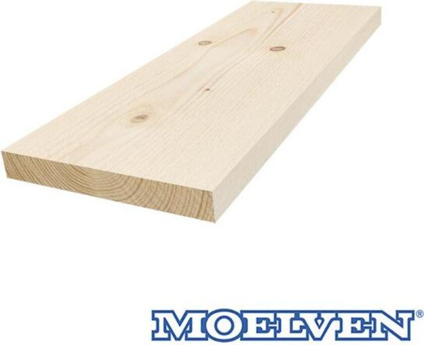 16x148 rektangulær kledning Kledning fra  i gran av høy kvalitet til utvendig fasade på hus, hytter mm. Beregn 7,7 m per m2.