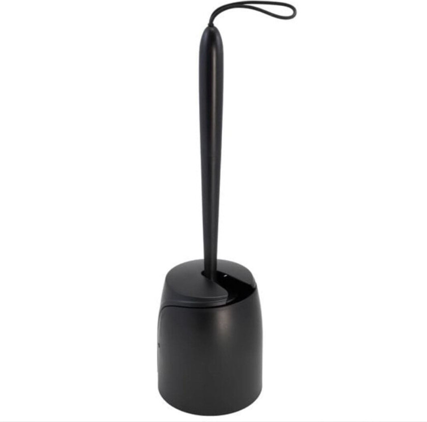 Silicon Brushy Toalettbørste Svart