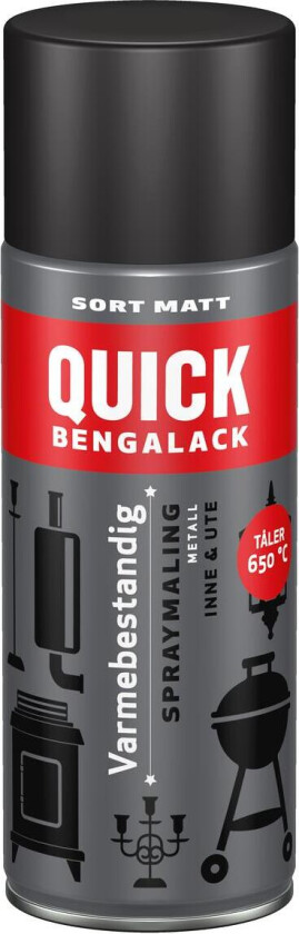 Bengalack varmebestandig spraylakk