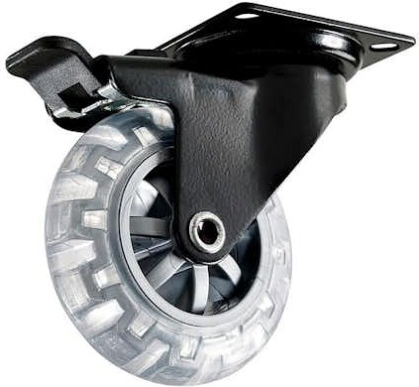 Bilde av Habo 410 møbelhjul Svingbart møbelhjul med brems.