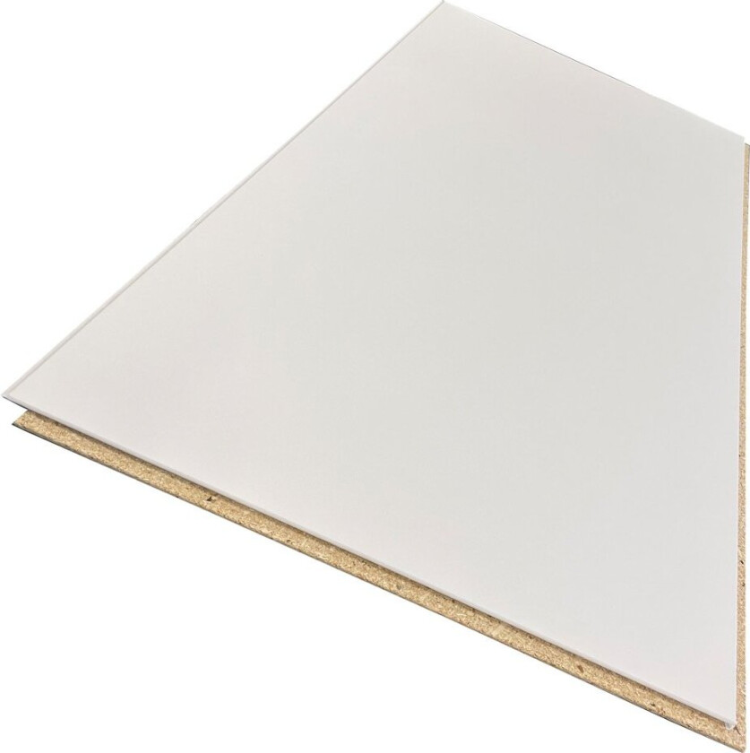 Bilde av Tak-ess Inspirasjon sponplate Ferdigbehandlet foliebelagt himlingsplate, profilert på alle 4 sider med not og fjær og v-fug.